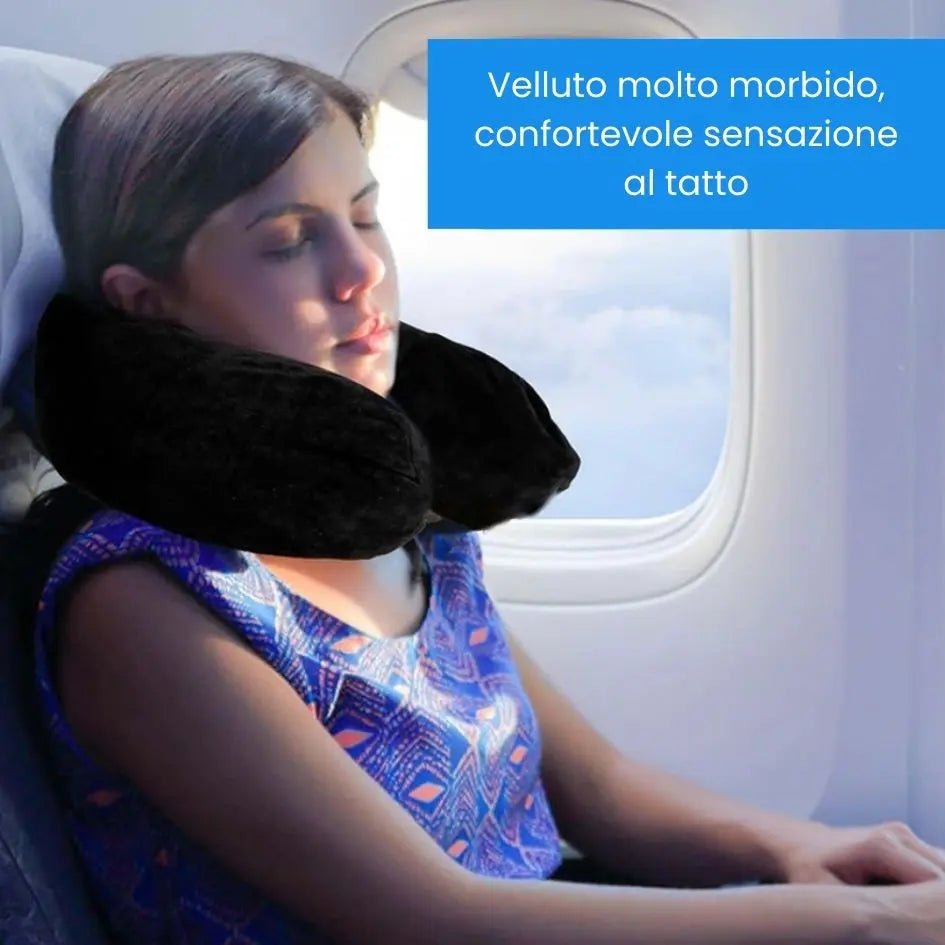 Cuscino da Viaggio 2 in 1 – Comfort + Spazio Extra