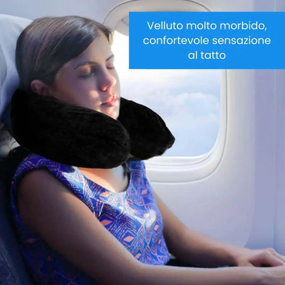 Cuscino da Viaggio 2 in 1 – Comfort + Spazio Extra